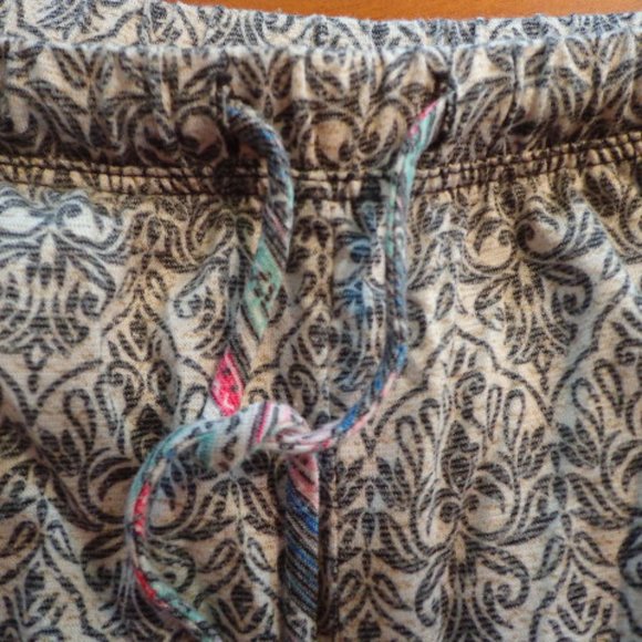 Cuddl Duds Capris S Elastic Tie Waist Pockets Soft - Picture 2 of 9